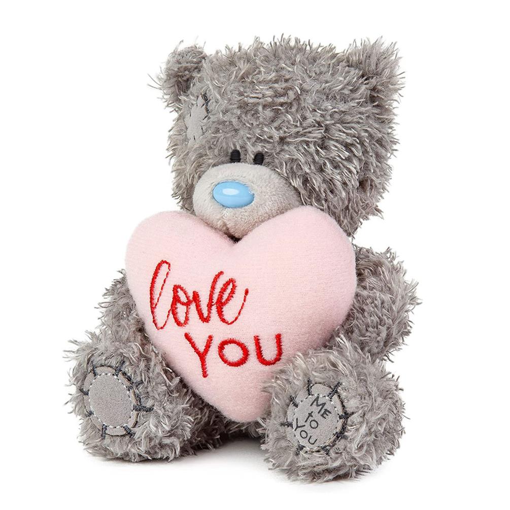4" Love You Padded Heart Me to You Bear Extra Image 1